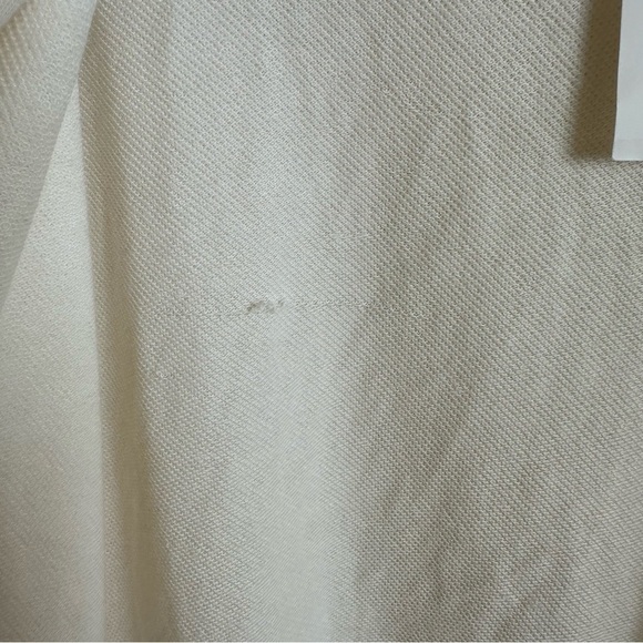 NWT J Crew Factory size Large Cream Modal Knit Open Front Wrap Cardigan Work New - Picture 7 of 9